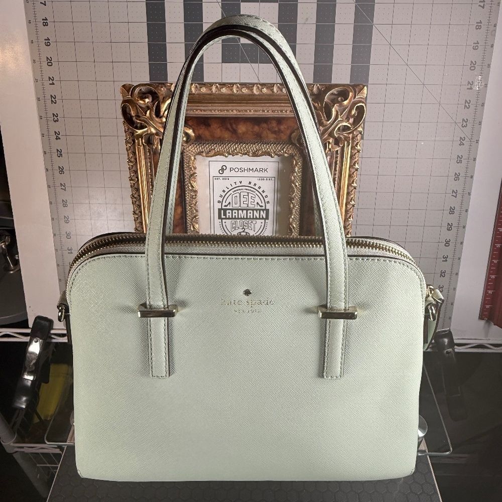 KATE SPADE ®  |  CEDER STREET MAIZE |  HANDBAG  |  PALE MINT  |  XLNT  |